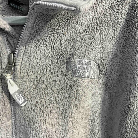 North Face Fuzzy Fleece, Full Zip Womens XL - Picture 3 of 10